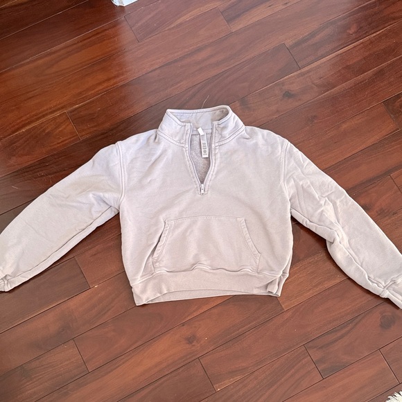 SKIMS Tops - Skims cropped half zip up size small